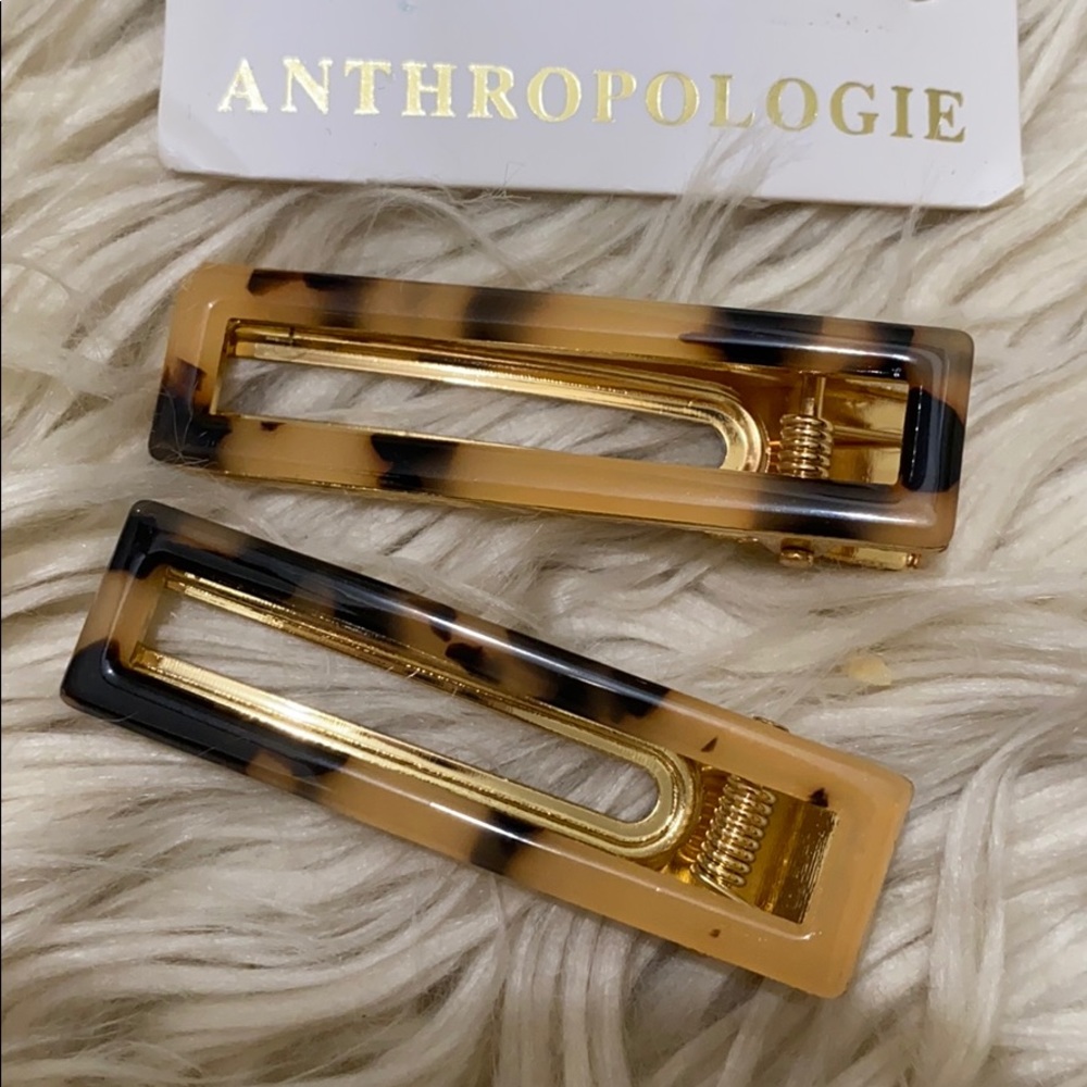 New 2 pcs Anthropologie Hair clip